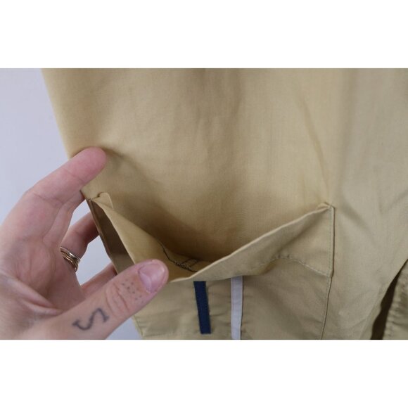 Vtg 70s Streetwear Mens XL Distressed Striped Collared Beach Button Shirt USA - Picture 6 of 13